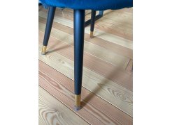 Стул на металлокаркасе Gabi blue / black фото покупателя 355