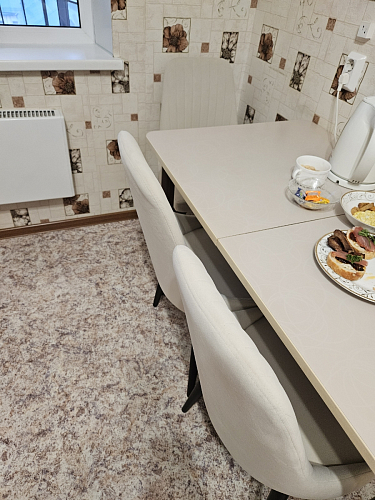 Стул на металлокаркасе Kora white / gray фото покупателя 359