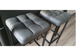 Барный стул Лофт кожзам d1 / черный матовый фото покупателя 278