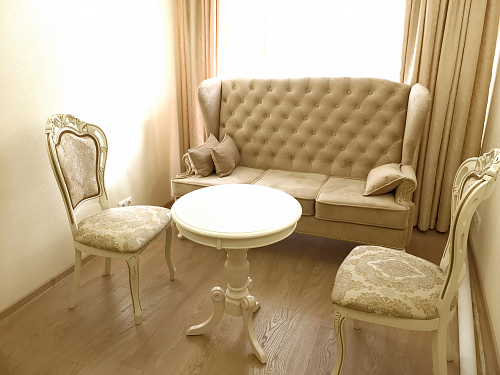 Стул Bronte вишня / патина фото покупателя 1