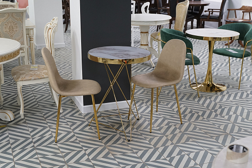 Стол Milena white / gold из шоурума 4