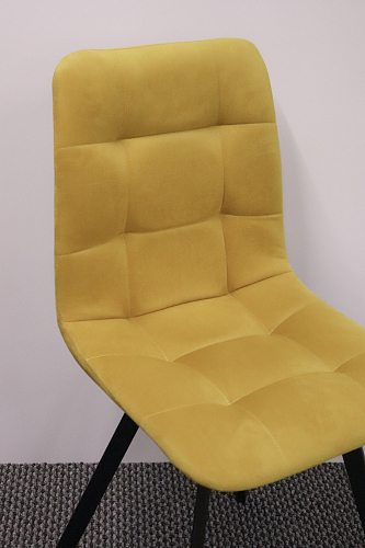 Стул на металлокаркасе Чилли светло-серый / белый каркас из шоурума 2