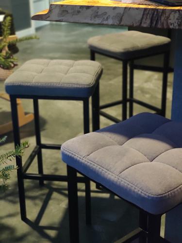 Барный стул Лофт катания минт / белый матовый фото покупателя 89