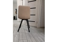 Стул на металлокаркасе Чилли светло-серый / черный фото покупателя 281