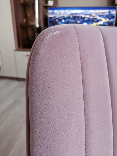 Стул на металлокаркасе Seda-1 green / black / gold фото покупателя 16