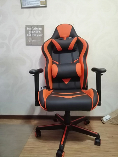 Компьютерное кресло Racer черное / красное фото покупателя 167