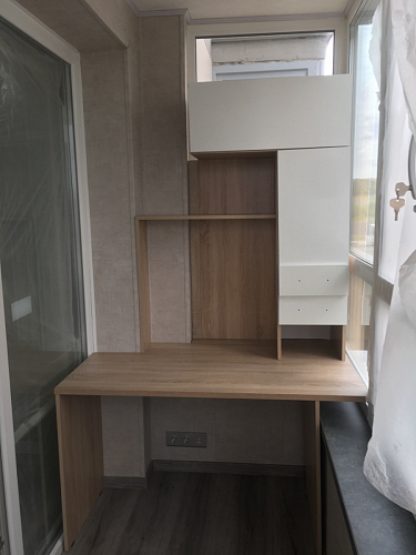 Стол компьютерный Джаз-17 белый правый фото покупателя 67