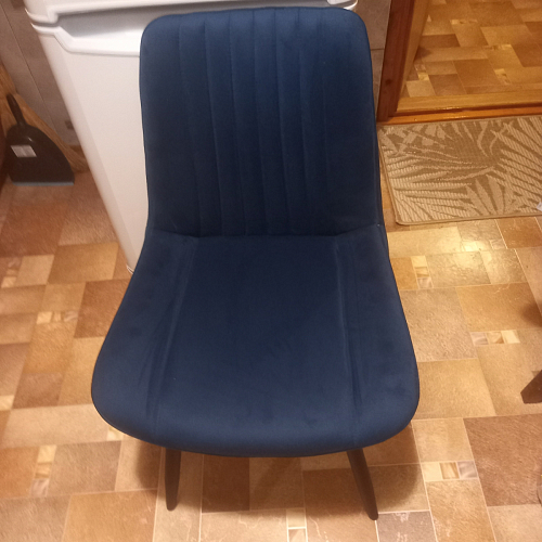 Стул на металлокаркасе Седа К кирпичный / черный фото покупателя 6