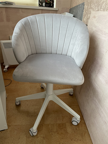 Компьютерное кресло Пард confetti silver серый / черный фото покупателя 251