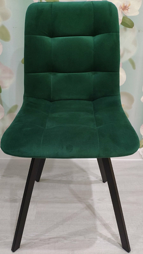 Стул на металлокаркасе Чилли зеленый / черный фото покупателя 1388