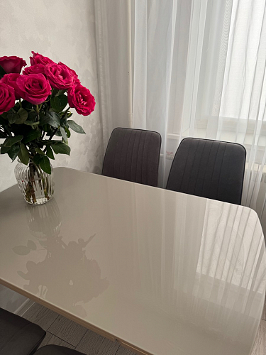 Комплект стульев Вейв 4 шт светло-серый / черный фото покупателя 352