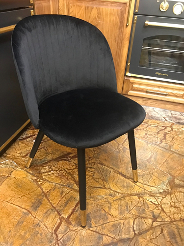 Стул на металлокаркасе Gabi latte / gold / black фото покупателя 687