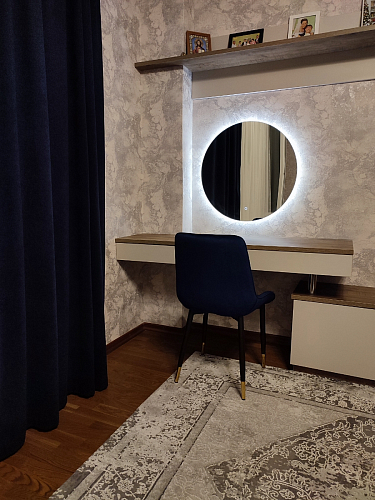 Стул на металлокаркасе Seda 01 blue / gold / black фото покупателя 24