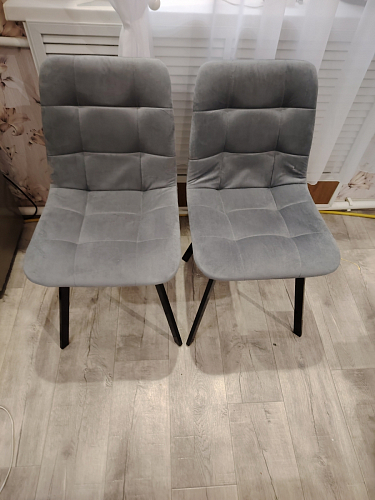 Стул на металлокаркасе Чилли зеленый / белый каркас фото покупателя 516