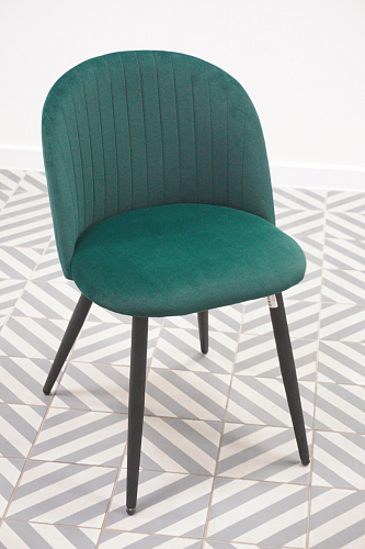 Стул на металлокаркасе Gabi latte / gold / black из шоурума 4