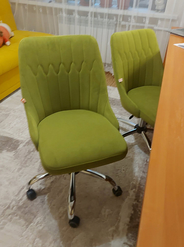 Компьютерное кресло Swan серый фото покупателя 10