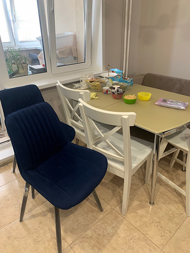 Комплект стульев Вейв 4 шт светло-серый / черный фото покупателя 73