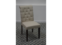 Стул Amelia dark walnut / fabric cream из шоурума 2