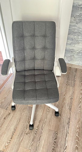 Компьютерное кресло Elga gray / white фото покупателя 12
