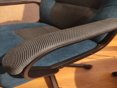 Компьютерное кресло Driver/Драйвер кожзам черный / серый фото покупателя 106