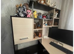 Стол компьютерный Джаз-15 белый правый фото покупателя 48