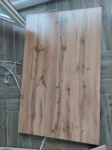 Деревянный стол Лота Лофт 120x75 дуб крафт табачный / черный матовый фото покупателя 269