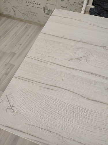 Стол раскладной Лота Лофт 120 25 мм юта / черный матовый фото покупателя 371