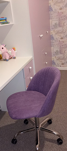 Компьютерное кресло Melody молочное фото покупателя 202