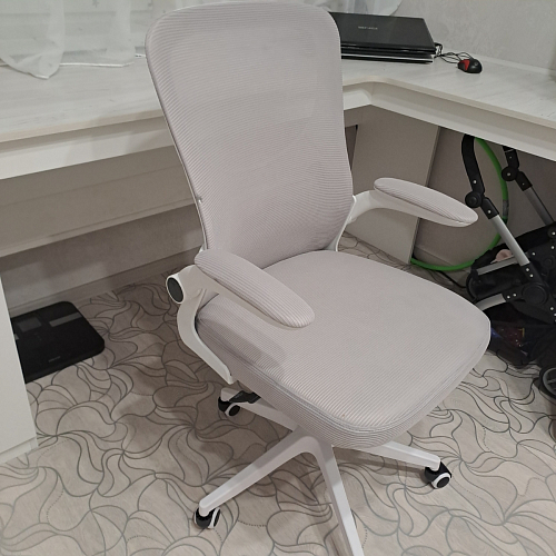 Компьютерное кресло Konfi pink / white фото покупателя 188