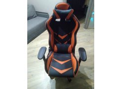 Компьютерное кресло Racer черное / оранжевое фото покупателя 94