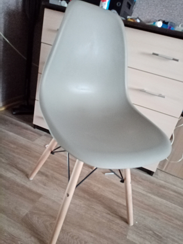 Пластиковый стул Eames PC-015 серый фото покупателя 216