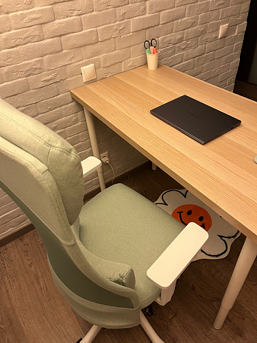 Компьютерное кресло Salta light green / white фото покупателя 17