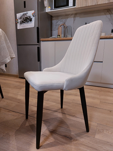 Стул на металлокаркасе Kora black / gray фото покупателя 148