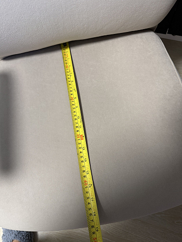 Компьютерное кресло Benefit флок бежевый 7 фото покупателя 1