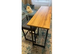 Барная стойка Дилан Лофт 120х60х90 бетон фото покупателя 11