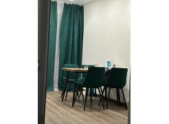 Стул на металлокаркасе Вейв светло-серый (hl 63) / 10К черный каркас фото покупателя 165