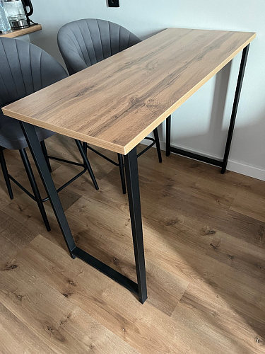 Барная стойка Дилан Лофт 120х50х90 бетон фото покупателя 112