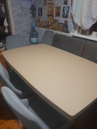 Стул на металлокаркасе Kora gray / black фото покупателя 451