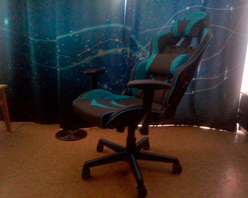 Компьютерное кресло Racer черное / бежевое фото покупателя 38