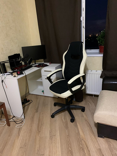 Компьютерное кресло Gamer черное / бежевое фото покупателя 170