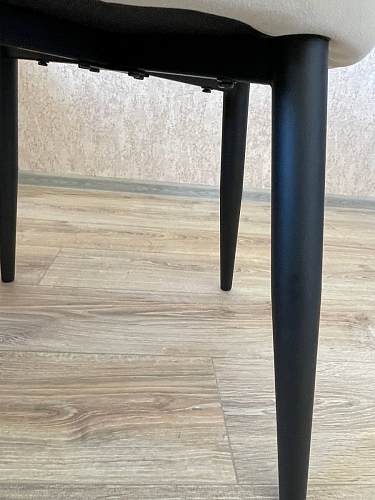 Стул на металлокаркасе Kora light purple / black фото покупателя 299