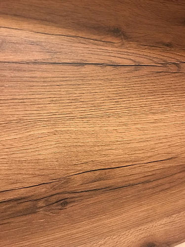 Письменный стол Битти Лофт 116х60х75 дуб вотан / белый матовый фото покупателя 93