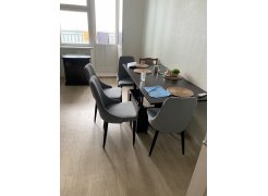 Стул на металлокаркасе Kora gray / black фото покупателя 10