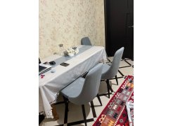 Стул на металлокаркасе Kora green / black фото покупателя 375