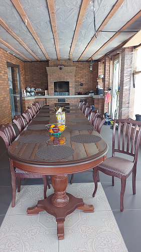 Деревянный стул Виньетта белый / лайн белый люкс фото покупателя 11