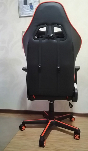 Компьютерное кресло Racer черное / бежевое фото покупателя 92