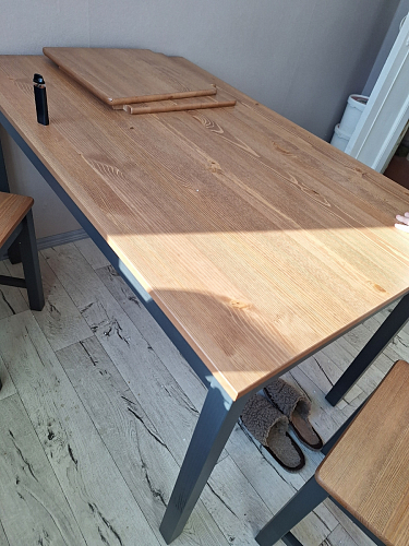 Обеденная группа Sonata/Соната антик / графит фото покупателя 23