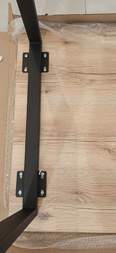 Стол Лота Лофт 120 25 мм сабия / белый матовый фото покупателя 377