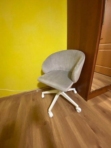 Компьютерное кресло Пард confetti silver серый / черный фото покупателя 80