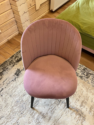 Стул на металлокаркасе Gabi latte / gold / black фото покупателя 183